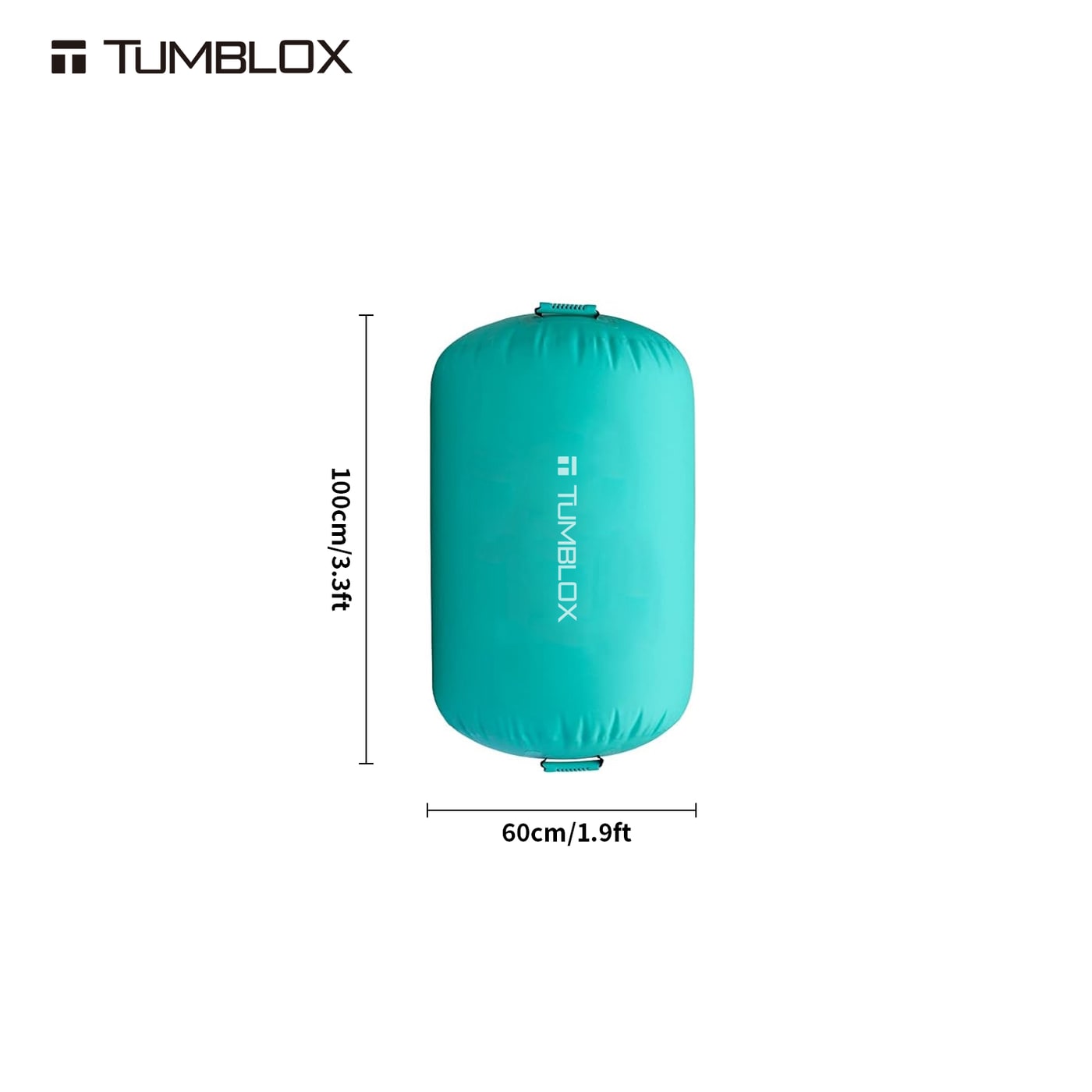TUMBLOX Green 60cm Air Roller (Air Roll) Barrel