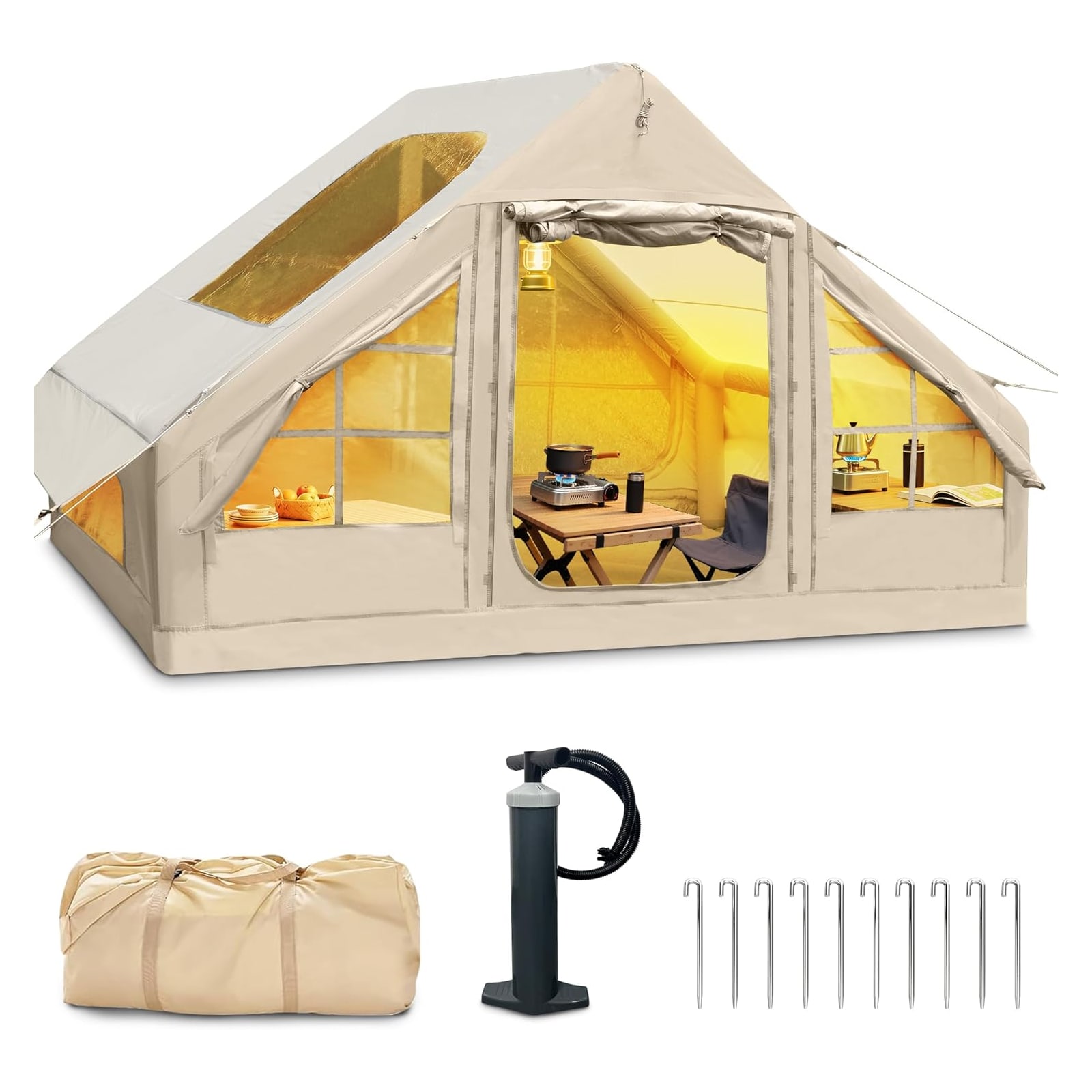Inflatable Camping Tent - inflatable camping tent - gallery detail view 2