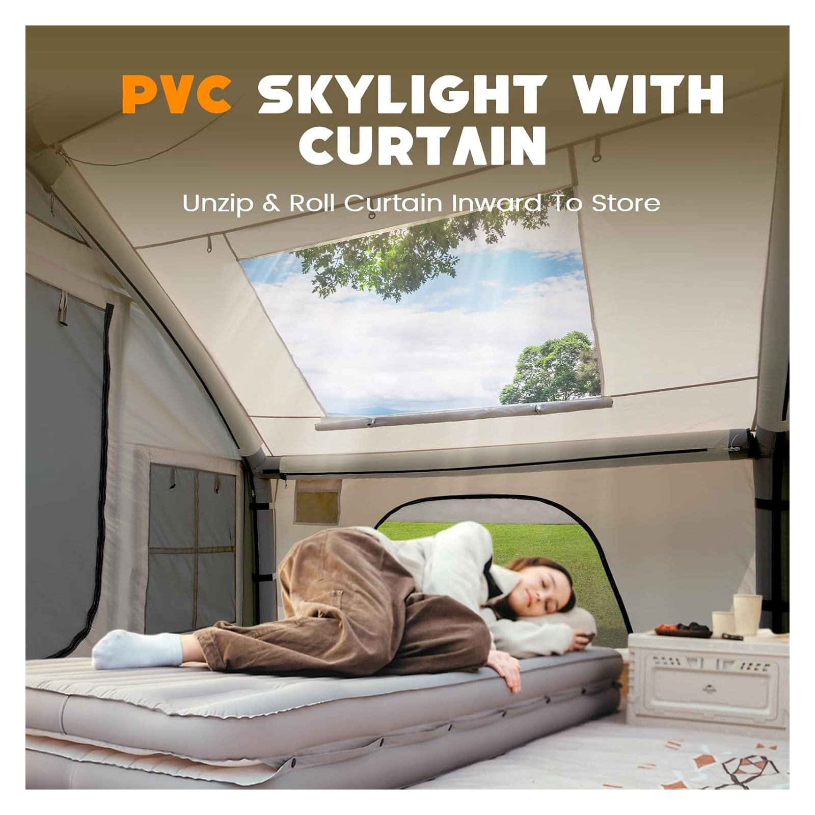 Inflatable Tent with Skylight - inflatable tent with skylight - gallery detail view 6