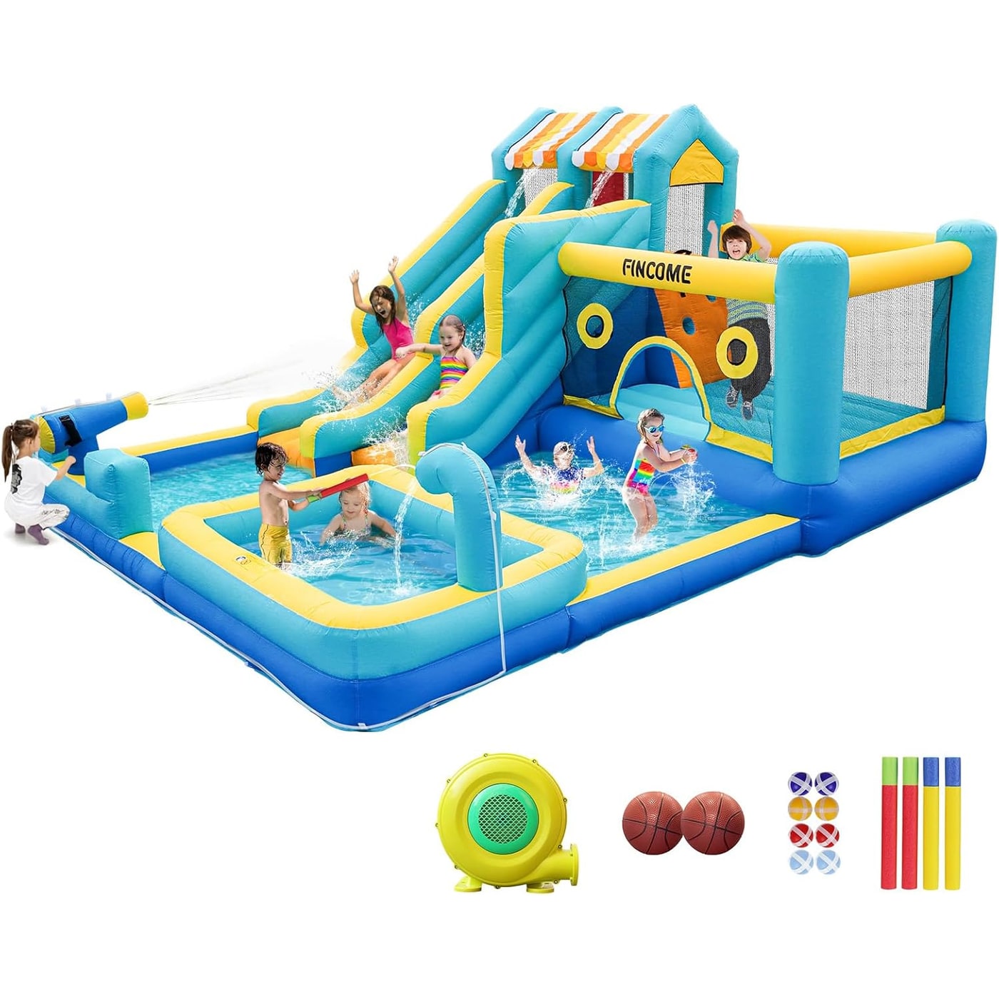 Water Games and Parks Inflatable Set main image